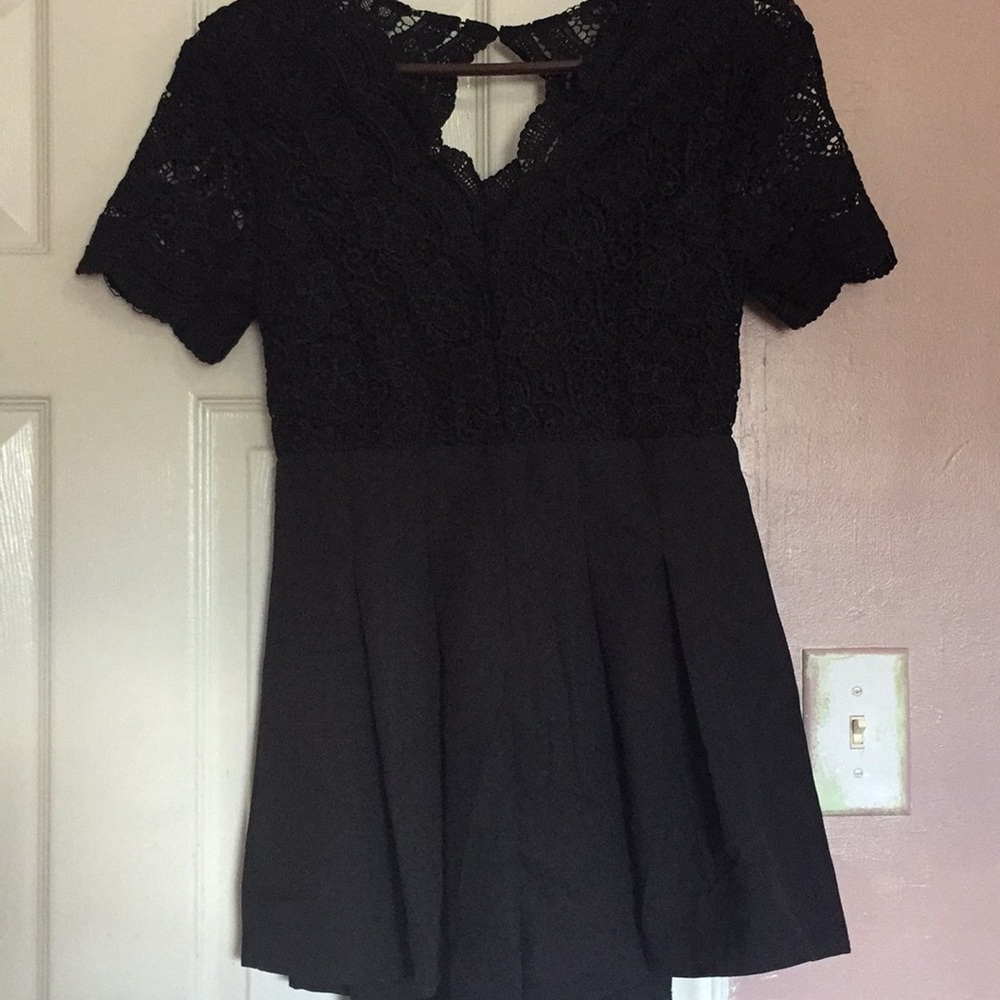 NEW!! Black lace romper